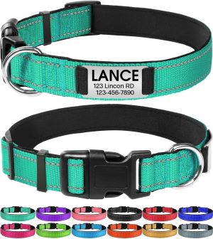 Joytale-Personalized-Dog-Collars Joytale Reflective Personalized Dog Collar